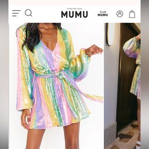 Show me your mumu dress size S, worn ONCE
